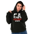 thumbnail image 4 of California the Golden State CA Bear Hoodie Sweatshirt Women Men Brisco Brands S, 4 of 6