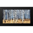 thumbnail image 2 of Znamenskiy, Oleg 18x11 Black Modern Framed Museum Art Print Titled - Birch grove in autumn, 2 of 5