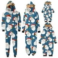 thumbnail image 5 of Generic Family Christmas Pajamas Matching Sets Christmas Jammies for Family Holiday Jumpsuit Sleepwear Set Long Sleeves Pant Snowflakes Santa New Year Xmas (3 Years,Light Blue-C), 5 of 5