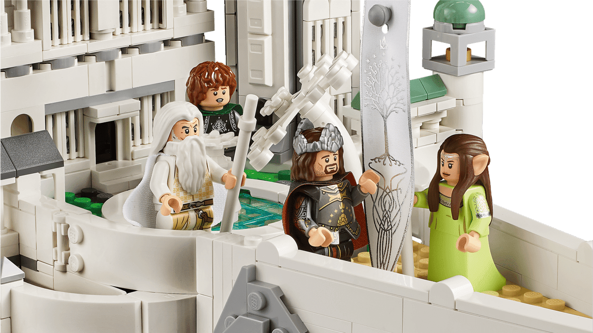 LEGO Icons The Lord of The Rings: Minas Tirith (11377) Building Set for Adults, Ages 18+-