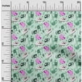 thumbnail image 2 of oneOonePolyesterSpandexLightMintGreenFabricKidsAnimalQuiltingSuppliesPrintSewingFabricByTheYard56InchWide, 2 of 4