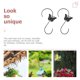 thumbnail image 3 of unbranded 2Ud Soportes Negros Para Colgar Comederos De Colibrí Y Macetas En Pared, 3 of 8