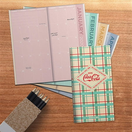 2020-2021 Coca-Cola 2-Year Small Monthly Pocket Planner ...