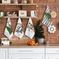 thumbnail image 7 of Kitchen towels, Microfiber Dish towels, Christmas Tree Print Hanging Hand towel for Bathroom and Kitchen, Decorative and Absorbent, 45x66cm, 7 of 7