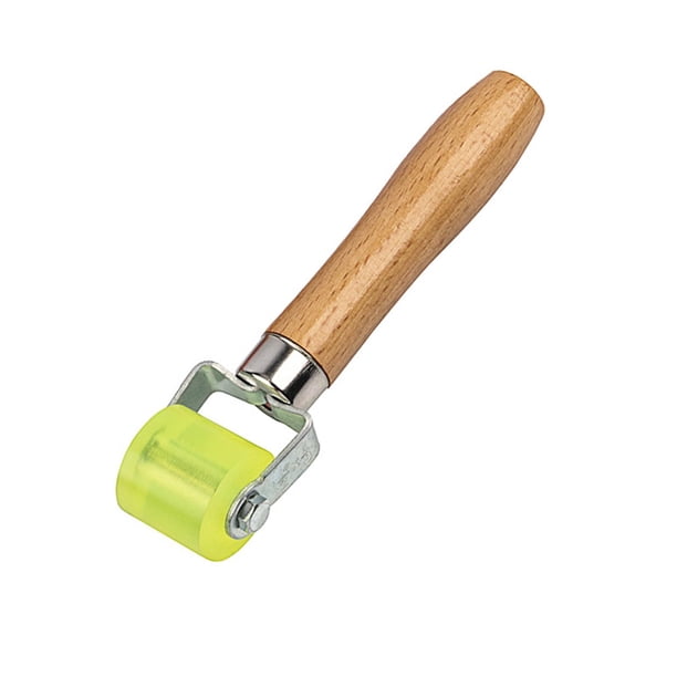 Rodillo de rueda portátil con mango de madera para insonorización de audio de automóvil Largo 175mm Ancho 3cm