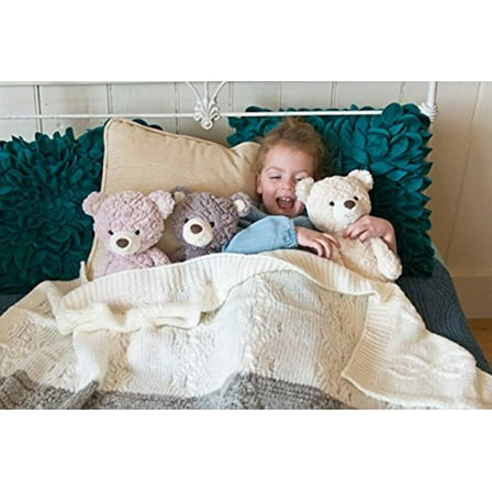 Mary Meyer Putty Bear Small Teddy Bear Soft Toy, Grey