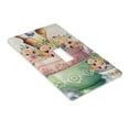 thumbnail image 3 of Floral Kitchen Bowls Stack Light Switch Cover Plates Single Toggle Wall Plate, Decorative 1-Gang Christmas Decor Lightswitch Cover, 3 of 7