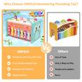 thumbnail image 5 of ORFELD Montessori Learning Toys 8 in 1 Baby Sensory Toys Toddler Educational Gifts for Kids 1- 3Y Boys & Girls, 5 of 10