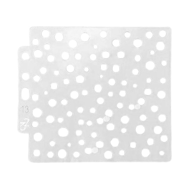 BKBP Fashion Painting Template Stencil Set for Scrapbooking Album Cake Coffee DIY Art Decor Creative Design Tool Crafting Projects Home Decoration Enhancement