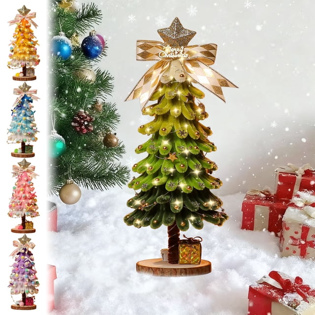 Regalos para Árboles de Navidad, Decoraciones Navideñas, Nochebuena, Regalos de Navidad para Niños, Juguetes 2025, Árbol de Navidad de Palos Retorcidos.
