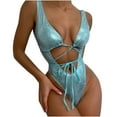 thumbnail image 1 of Mujer dama mujer empalme Push-Up sujetador Bikini playa conjunto traje de baño traje de baño OAVQHLG3B Store  lin121212, 1 of 2