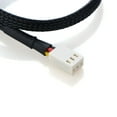 thumbnail image 6 of PC Fan 3 Pin Male to Female Extension Power Cable Cord Black P15, 6 of 7