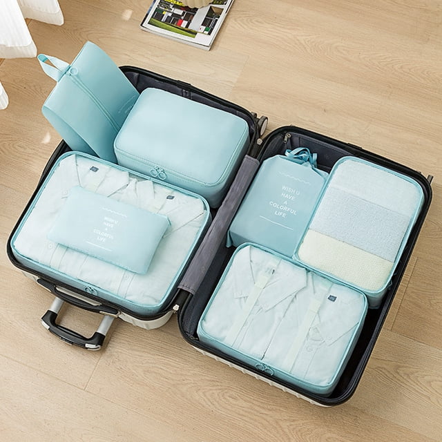 De Bolsos Del Organizador Del Equipaje, Cubos De Embalaje Plegables Resistentes Del Almacenamiento Fácil Fuerte Para El Viaje