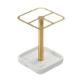 thumbnail image 1 of Soporte para cepillo de dientes, rejillas para cepillos de dientes múltiples, soporte para cepillo de dientes, cepillo eléctrico Oro, 1 of 9