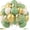 Sage Sand White Gold, variant on Brown and Gold Balloons, 60PCS 12 Inch Brown Sand White and Nude Balloon Set with Metallic Gold Confetti Balloons, Latex Helium Balloon for Birthday Wedding Graduation Anniversary Party Decorations