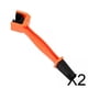 thumbnail image 1 of Cepillo de limpieza de cadena Sharpla Naranja 2 piezas 19 cm, 1 of 8