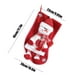 thumbnail image 3 of Knitted Christmas Stockings With Santa Claus And Snowman Designs Red Gift Bags Ideal For Christmas Tree Hanging Decoration, 3 of 6