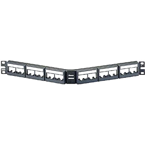 Panduit Mini-Com 24 Port Modular Patch Panel - 24 - 24 Port(s) - 24 x ...