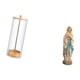 thumbnail image 5 of Organizador De Pajitas Con Forma De Virgen María Para Brochas De Maquillaje Y Escultura Decorativa De Resina Para Escritorio, Mostrador O Bar De Oficina., 5 of 8