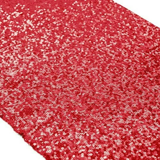 Wedding Banquet Party Decoration Round Table Cloth Sparkly Pink Gold Sequin Table Runner for Wedding / Events Decoration