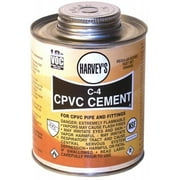 Wm Harvey Co 018700-24 Ciment CPVC pour corps normal, orange, pinte .25