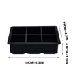 thumbnail image 6 of WZXPWT Household Ice Tray, Refrigerator Ice Box, Internet Famous Ice Maker, Food Grade BPA-Free Ice Mold, 6 of 6