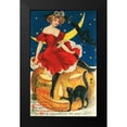 thumbnail image 2 of Vintage Apple Collection 10x14 Black Modern Framed Museum Art Print Titled - Halloween Red Dress Large.tif, 2 of 5
