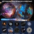 thumbnail image 2 of Planetarium Star Projector,Galaxy Projector, Realistic Starry Sky Night Light with 12 Film Discs, Solar System Constellation Moon for Kids Bedroom Ceiling Home Living Room Decor Birthday Gifts, 2 of 7