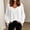 White, variant on Lnmiateer Women Oversized V‑Neck Chunky Knit Pullover Sweater Drop‑Shoulder Loose‑Fit Slouchy Fall Winter Daily Outfit