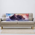 thumbnail image 5 of Colorful Cloud Sleeping Cat Body Pillow Cover Body Pillow Cases with Zipper Soft Breathable Smooth Skin Friendly Long Pillow Case 20x5 inches, 1Pcs, 5 of 5
