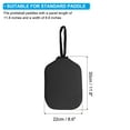 thumbnail image 2 of Pickleball Paddle Cover 11.8x8.6 Inch, Neoprene Pickleball Racket Sleeve with Carrying Strap,Black, 2 of 7