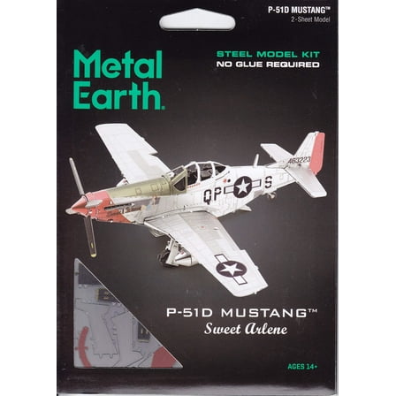 Metal Earth 3D Metal Model Kit - P-51D Mustang "Sweet Arlene"