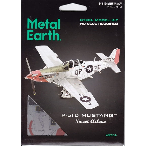 Metal Earth 3D Metal Model Kit - P-51D Mustang "Sweet Arlene"
