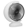 thumbnail image 3 of Ventiladores eléctricos, ventilador de escritorio alimentado por USB para oficina para el hogar para dormitorio de estudiantes LHCER Descripción de la referencia, 3 of 8