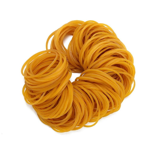 fheaev 4cm Rubber Bands Elastic Bands With Storage Box For Office Home School Supplies 100g