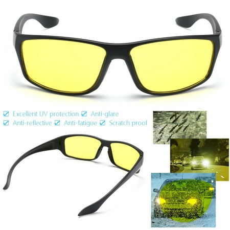 Night Vision Driving Glasses Sunglasses Sport Goggles UV400 Safety Eyewear