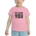 thumbnail image 2 of Keep Talking I'M Diagnosing You Cute Toddler Tshirts for Boys Girls (Pink, Youth XL), 2 of 5