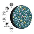 thumbnail image 4 of Susaid Floral Print Tire Covers,Waterproof Anti-UV Snow Sun Rain Tire Covers for RV,Truck, SUV, Trailer, Camper-15 inch, 4 of 6