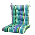 thumbnail image 4 of JANSION 44x21 inch Outdoor Chair Cushion High Back Rocking Chair Cushions Patio Garden High Rebound Foam Waterproof Polyester Seat Cushions - Soft Polyester Fill, 4 of 5