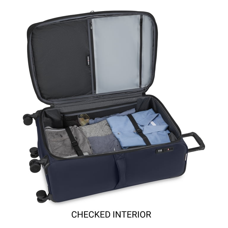 SWISSGEAR Stride 3-Piece Expandable Spinner Luggage Set, Peacoat
