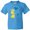 Pacific Blue, variant on Inktastic Down Syndrome Awareness with Handprints and Hearts Blue and Yellow Youth T-Shirt