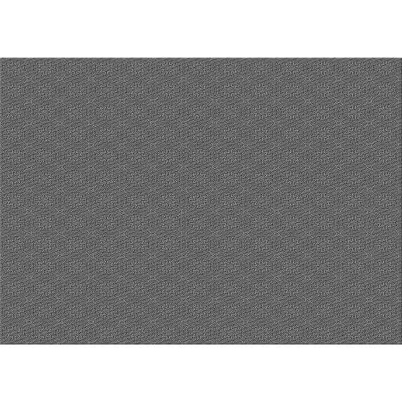 Ahgly Company Indoor Rectangle Patterned Gray Area Rugs, 7' x 10'