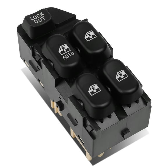 DNA Motoring WSW-073 For 1995-2001 Chevy Cavalier Lumina Sedan OE Style Driver Side Master Power Window Control Switch 96 97 98 99 00