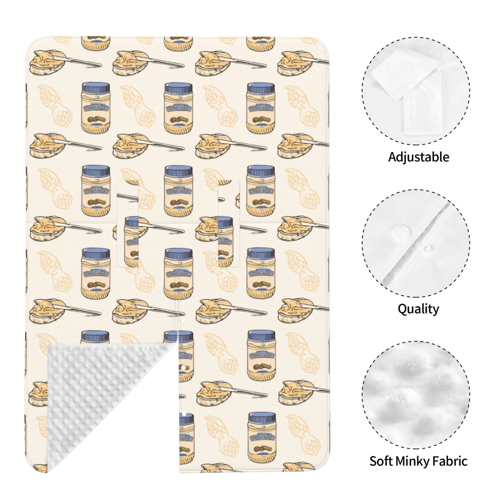 Naloa Peanuts Baby Car Seat Cover, Breathable Baby Carrier Cover, Multiuse Baby Carrier Cover & Nursing Breastfeeding Cover