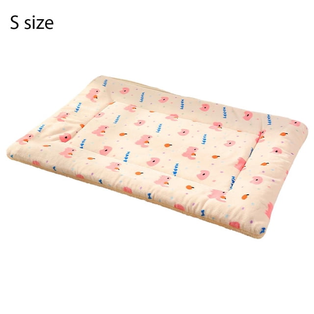 Tapis Chauffant pour Animaux, Couverture de Sommeil pour Chat, Lit pour Animaux en Peluche Douce, Tapis Réversible pour Chien Intérieur Extérieur, Lavable en Machine