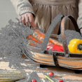 thumbnail image 5 of 2024 New Wooden Garden Fruit and Vegetable Basket: Sussex Basket - Home Garden Decoration (Medium) - Can be given as a gift - Yvan, 5 of 5