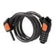 thumbnail image 1 of Candado de cable para bicicleta con combinación para andar en bicicleta eléctrica Negro, 1 of 9