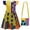 Sally Dress+bag, variant on KAWELL Sally Costume Girls Halloween Outfit Christmas Sally Cosplay Dress Up