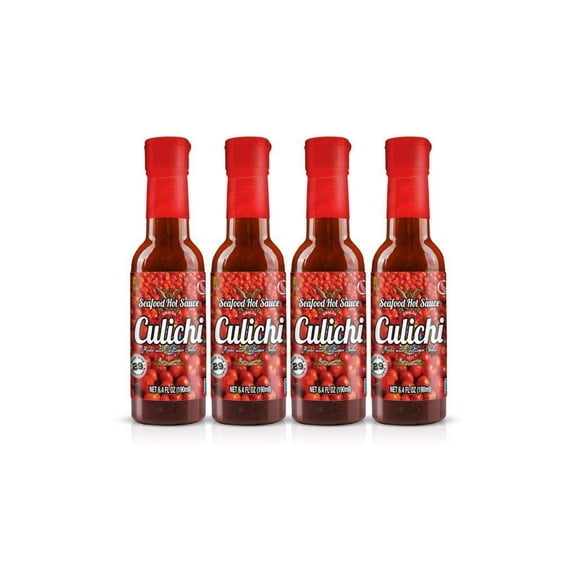 Salsa Culichi Chiltepin/ Chiltepin Hot Sauce Quantity of 4 bottles 6.4oz