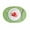 Green, variant on Pebbuoy Woven Cotton Yarn Placemats Minimalist Heat Resistant Table Protectors Dining Mats for Home Kitchen